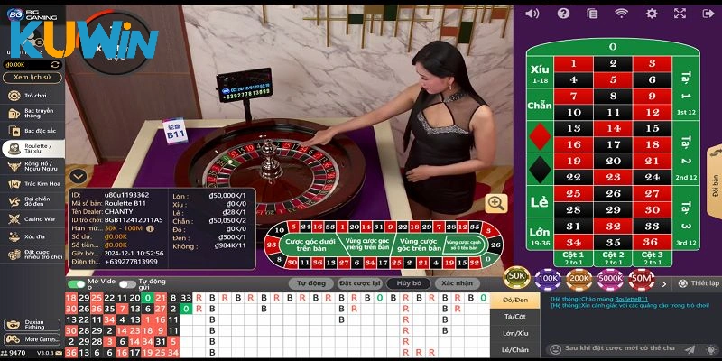 Casino Kuwin - Cược Roulette