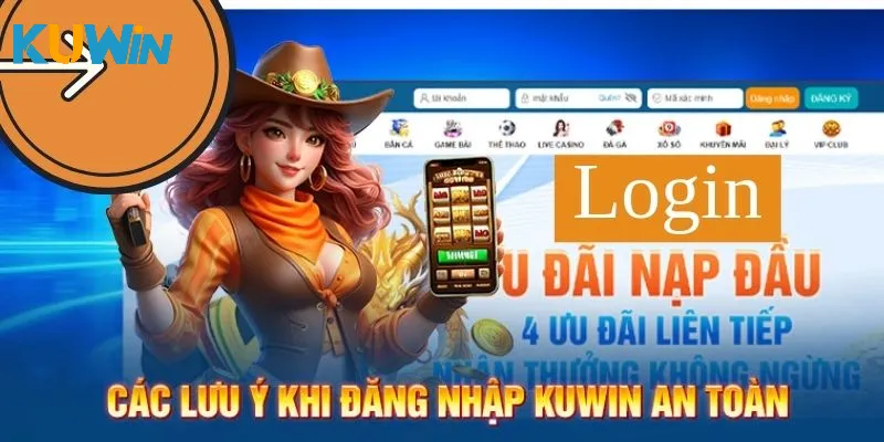 Lưu ý quan trọng cần nhớ khi đăng nhập Kuwin