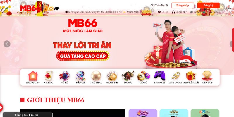 Thông tin liên quan đến sân chơi nhà cái MB66 hot nhất 